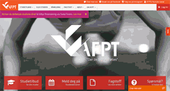 Desktop Screenshot of afpt.no
